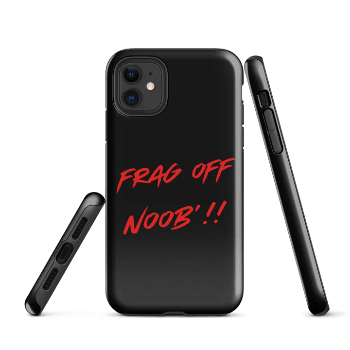 Frag Off Noob iPhone® Tough Case product image (1)
