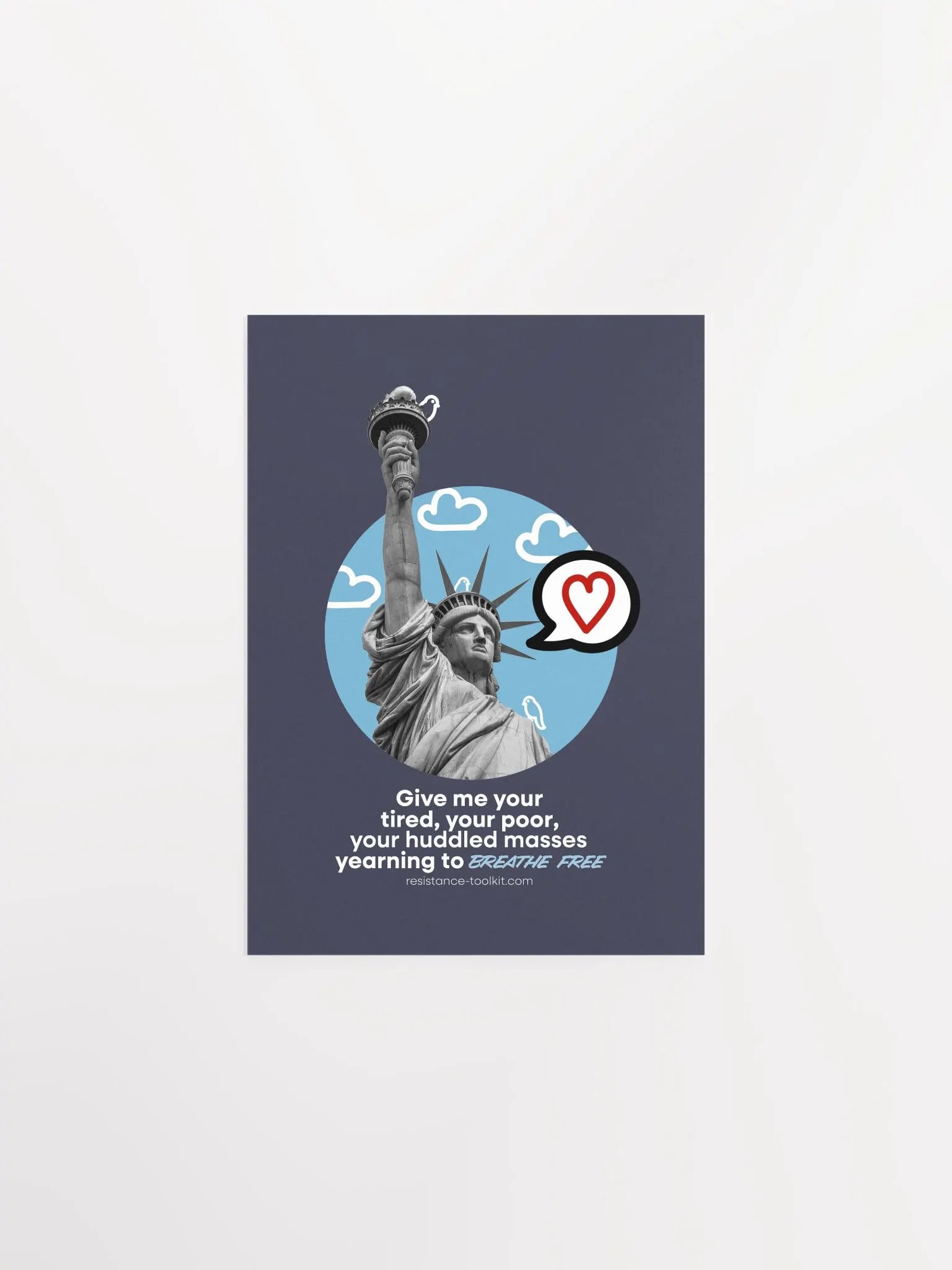 Yearning to Breathe Free - Poster product image (1)