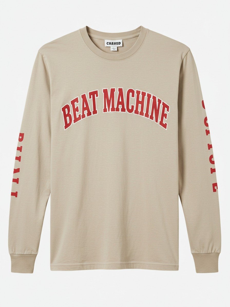 BEAT MACHINE BRONZE/RED SWEATSHIRT product image (1)