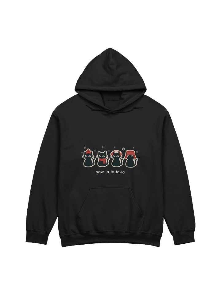 Paw-La-La-La – Caroling Cats Christmas Hoodie product image (1)