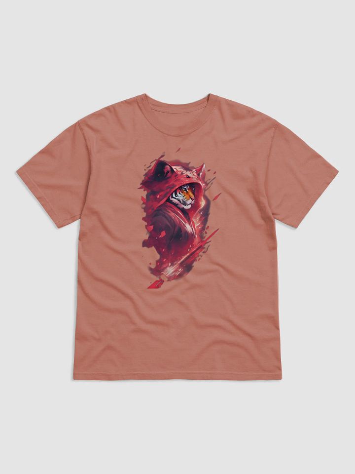 Crimson Fang – Tiger of the Shadow Blade T-Shirt product image (1)