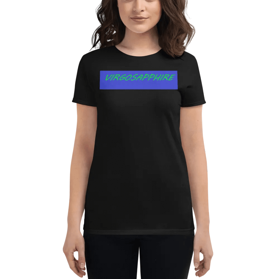 Women's Multi-Colored Virgo Fitted T-Shirt product image (1)