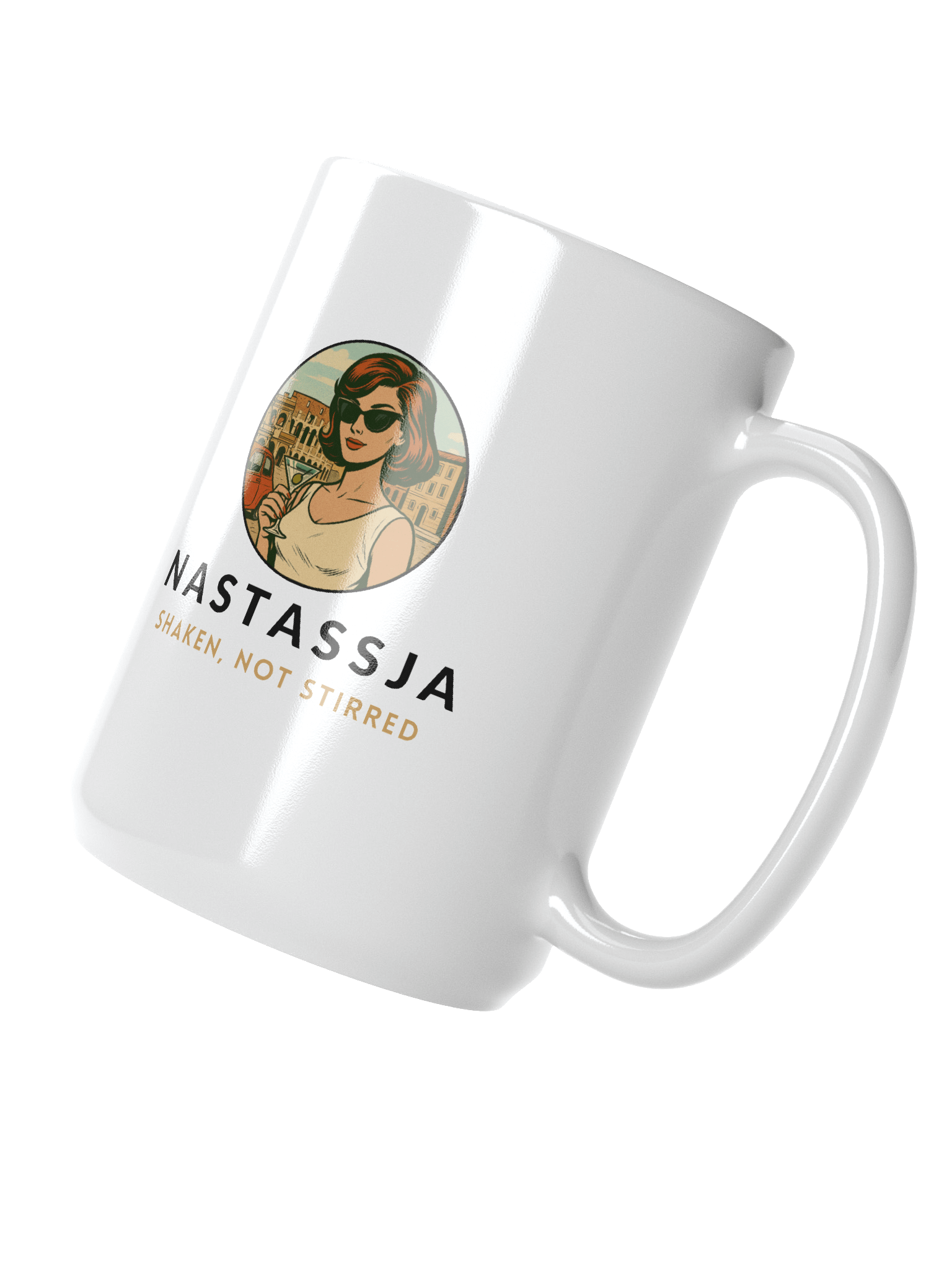 ☕ Nastassja “Shaken, Not Stirred” Mug product image (6)