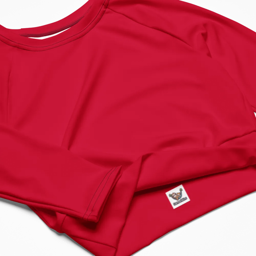 Red Scorpio Recycled Crop Top product image (4)