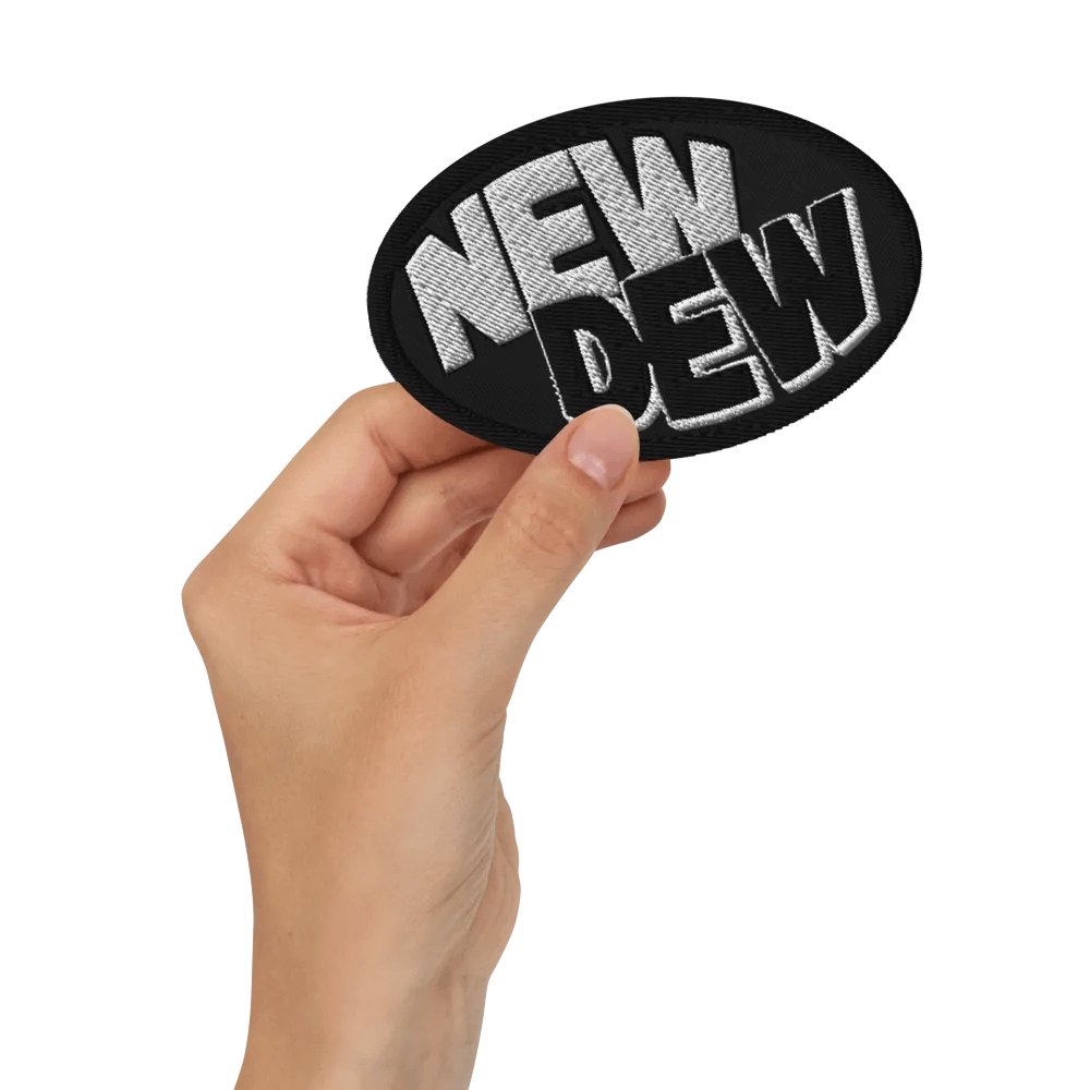 NEW DEW - EMBROIDERED PATCH product image (2)
