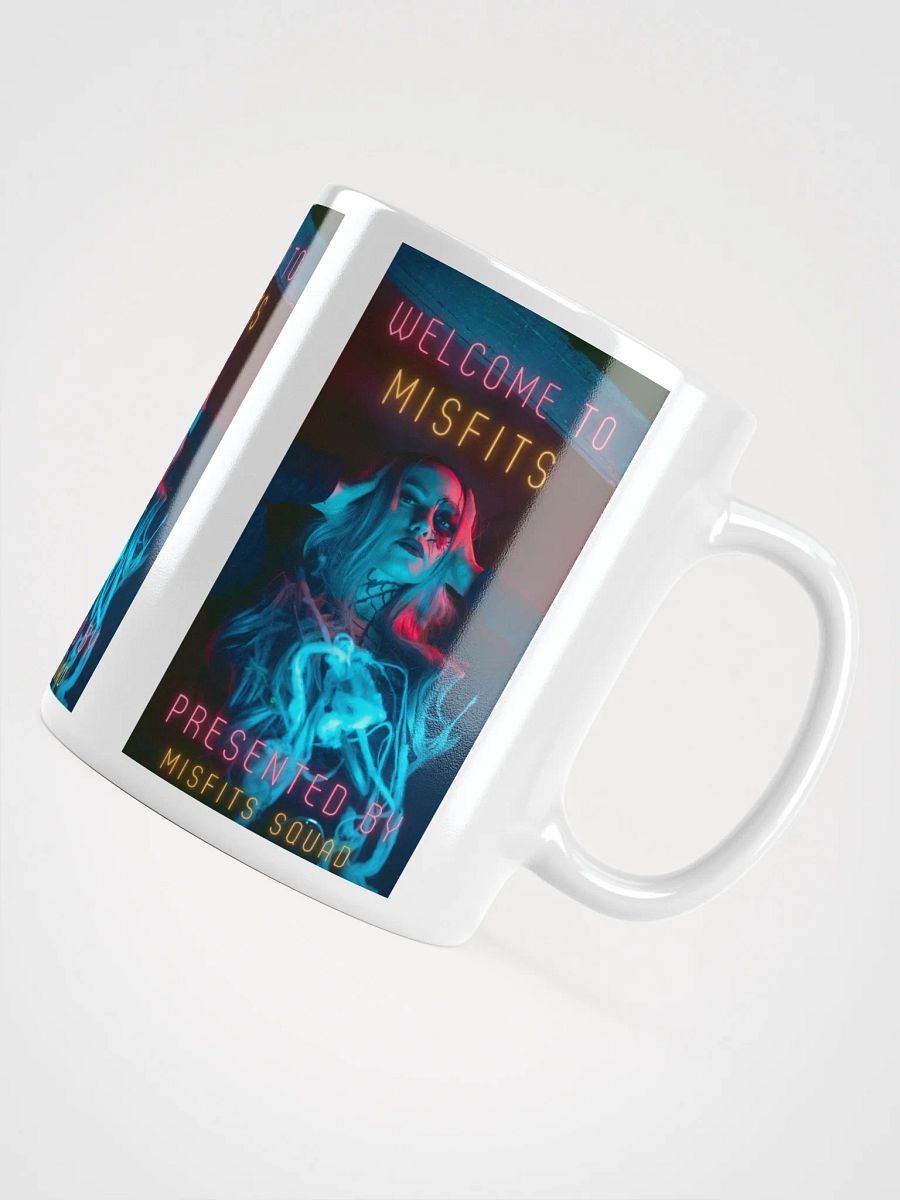 Welcome to Misfits White Glossy Mug product image (4)