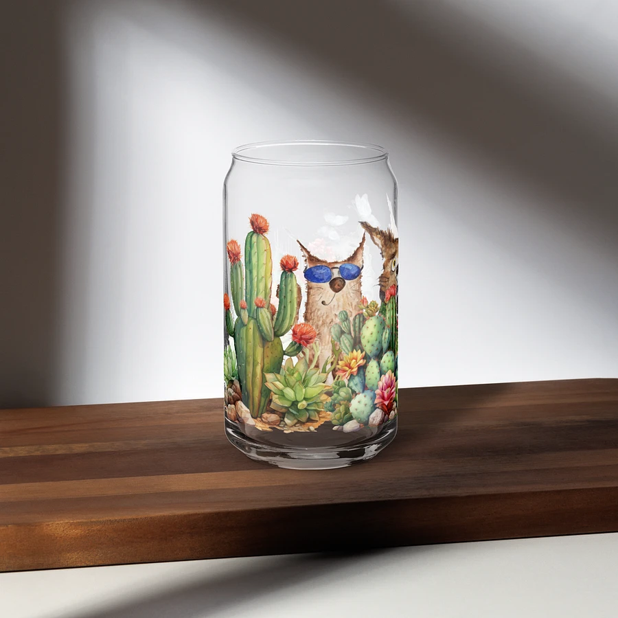 Desert Bloom: A Tale of Resilience Glass Can (16 oz) product image (28)