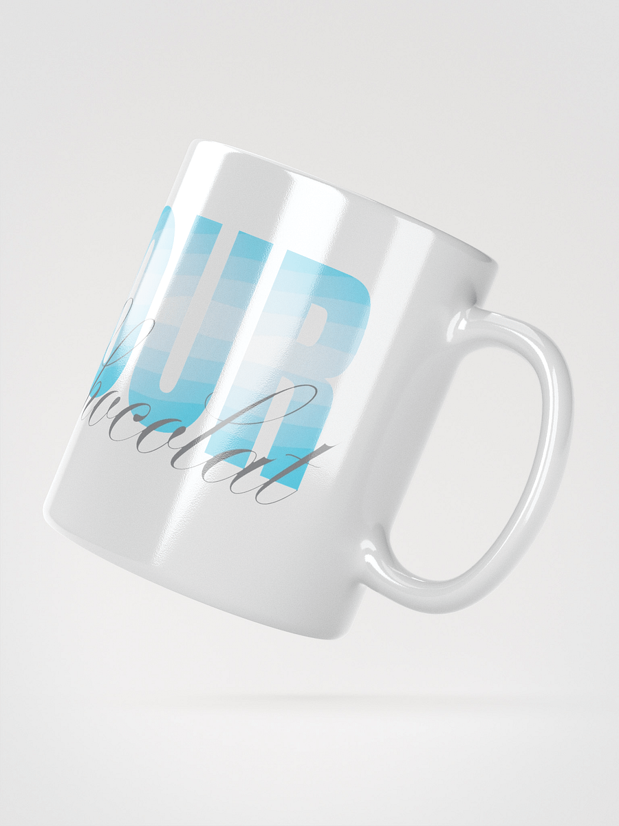 Mug Blanc Bonjour Mon Chocolat - Cadeau Mug Message Positif product image (2)