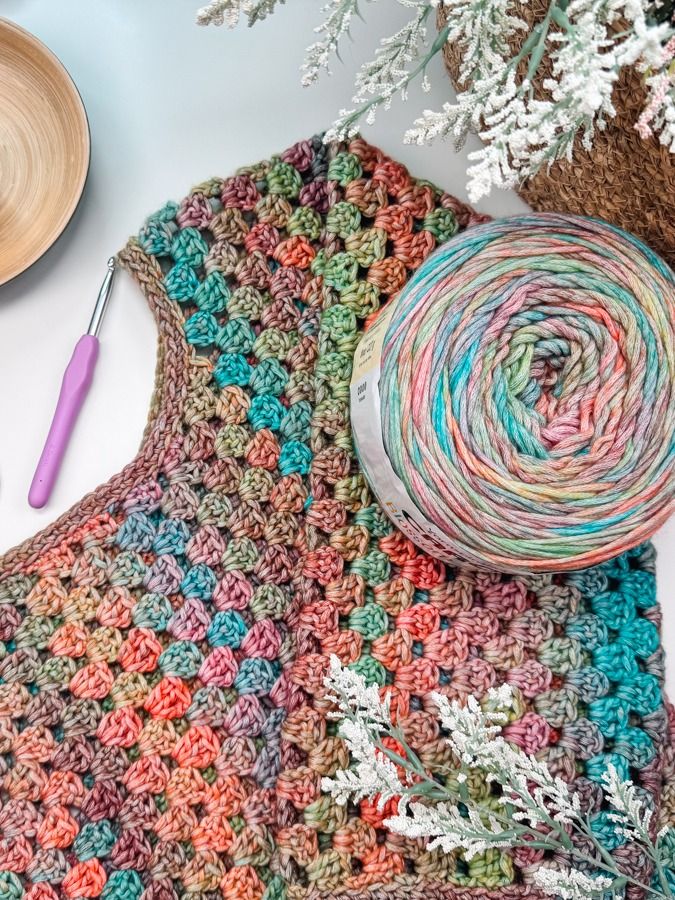 Easy Granny Stitch Crochet Dress Pattern product image (10)