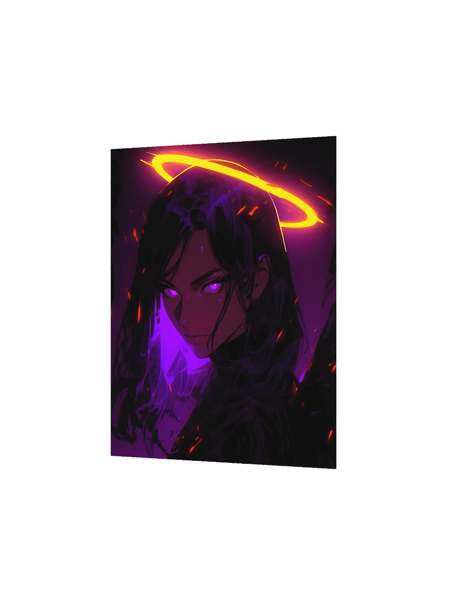 Fallen Angel Ethereal Glow Matte Poster product image (12)
