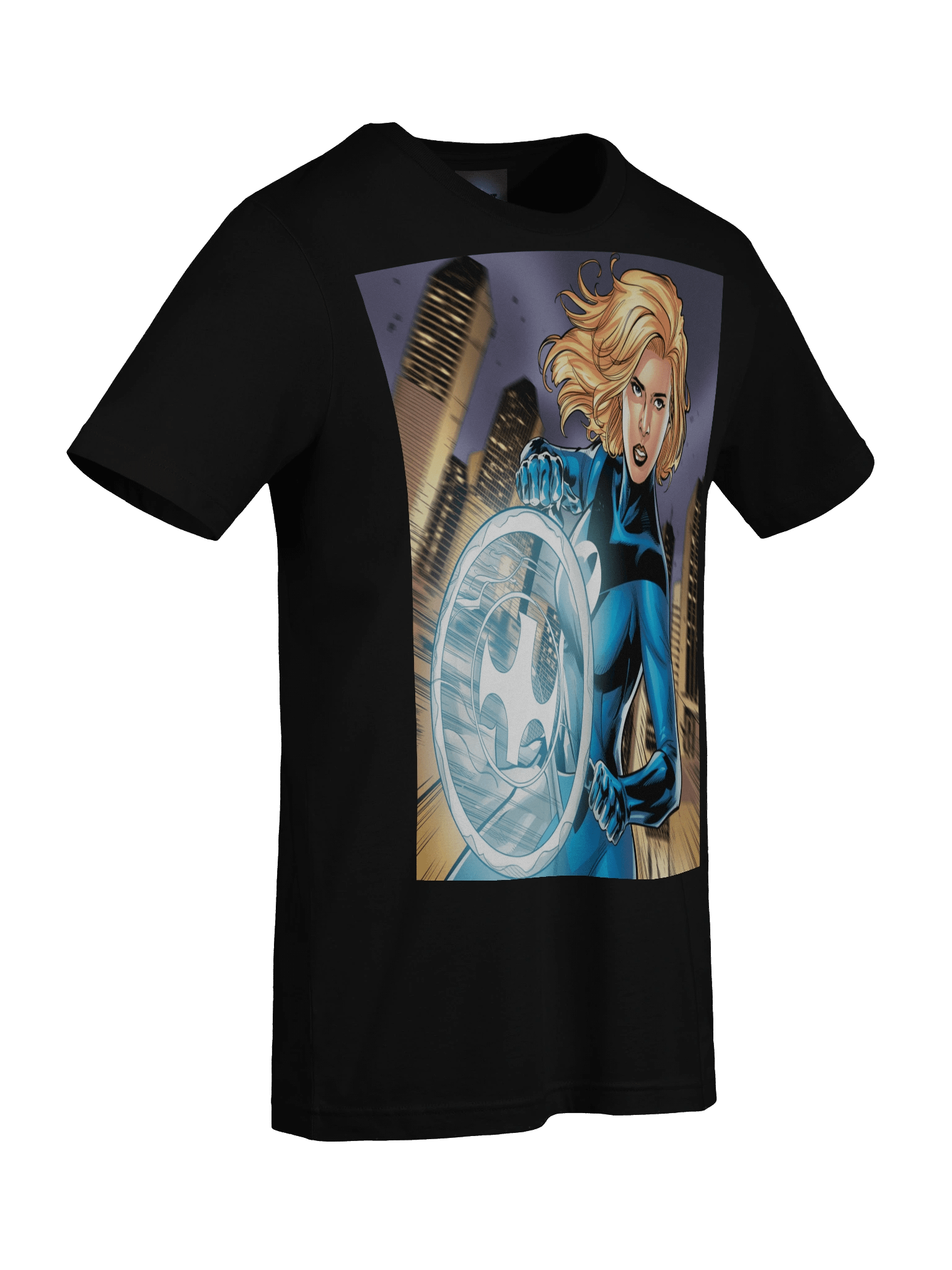 Invisible Woman Phantom Shield Supersoft T-Shirt – Veiled Force Vortex product image (9)
