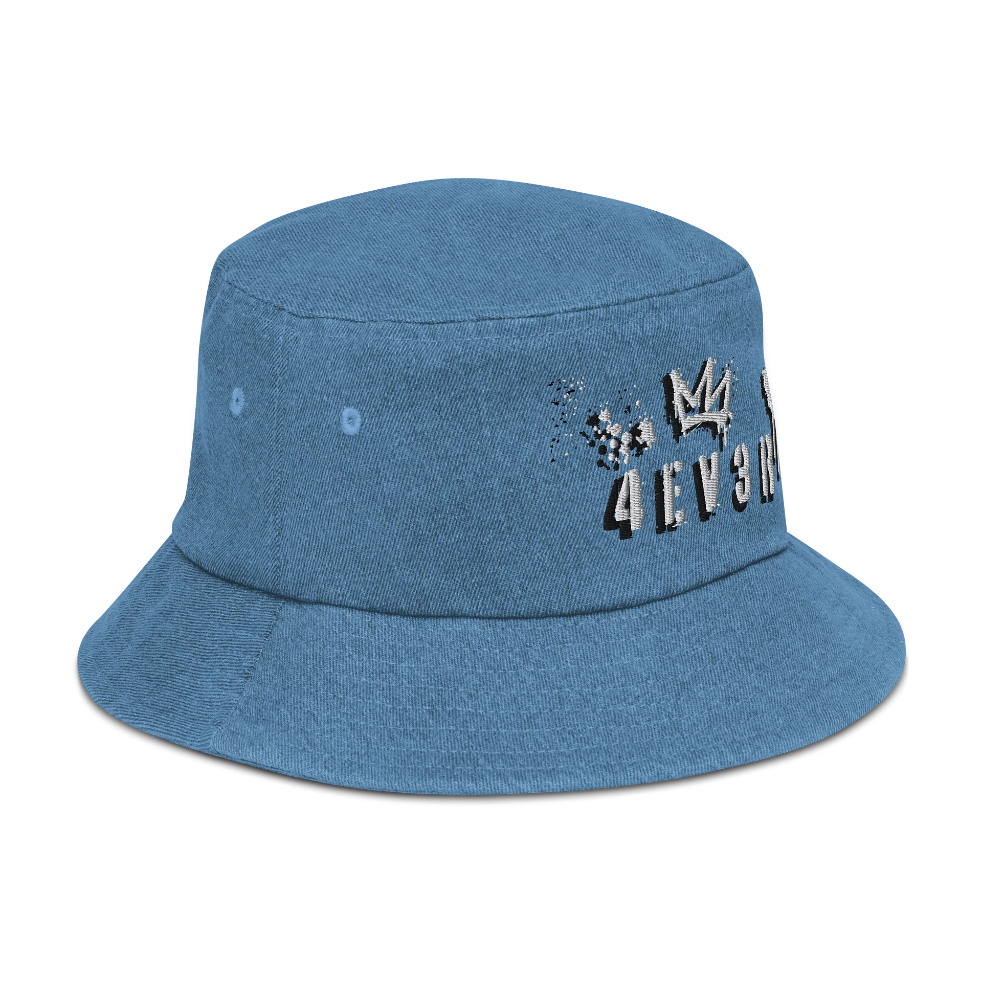 "Crowned 4EV3R" Denim Hat - Womens product image (3)