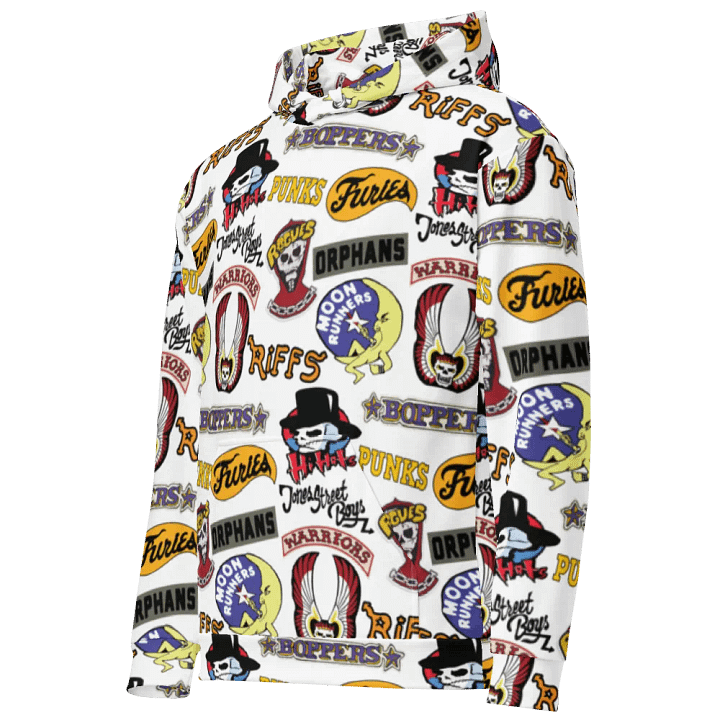 Gang Insignia - The Warriors - WHITE - Unisex Hoodie product image (1)