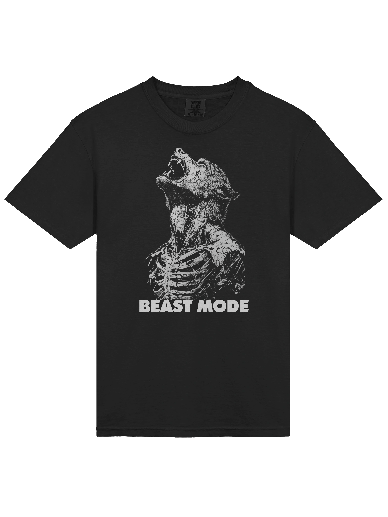 Beast Mode - Werewolf Howling Transformation Monster Horror T-Shirt product image (3)