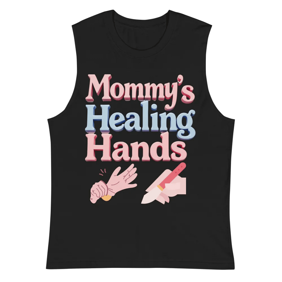 Mommy's Healing Hands Muscle Tank product image (3)