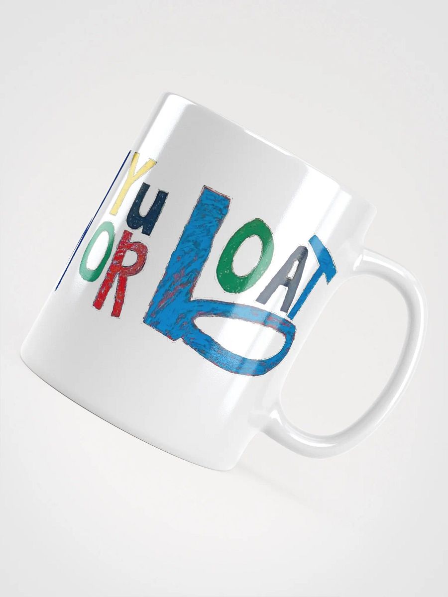 Row Row Row Your Boat White Ceramic Mug product image (5)