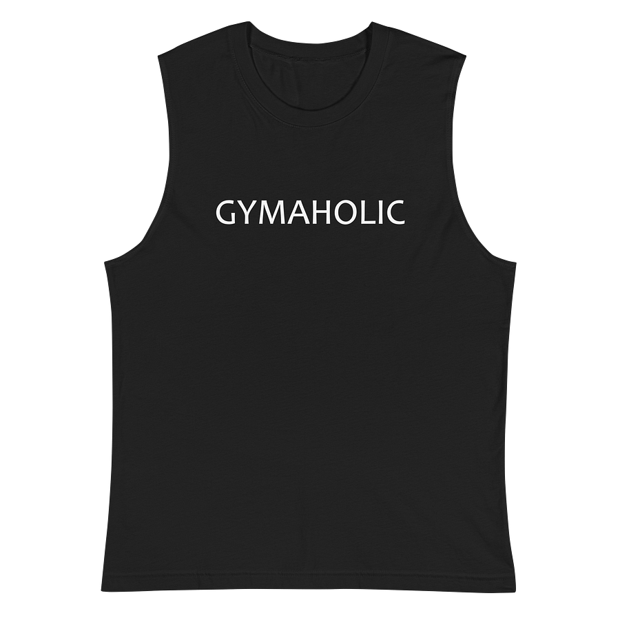Gymaholic, funny gym Men’s muscle tank product image (2)