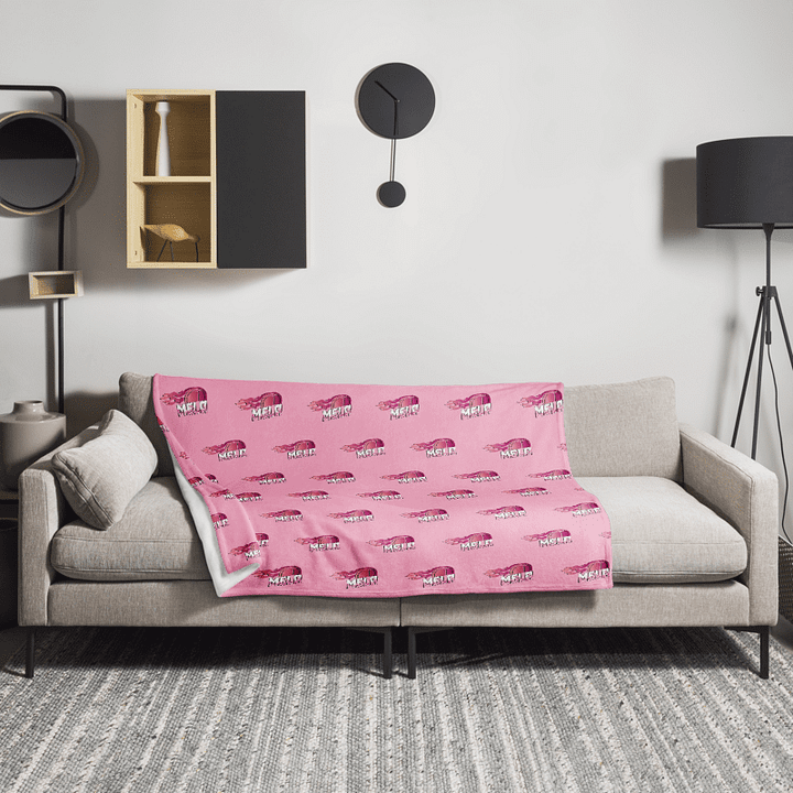 MSLA Pink - Throw Blanket product image (3)