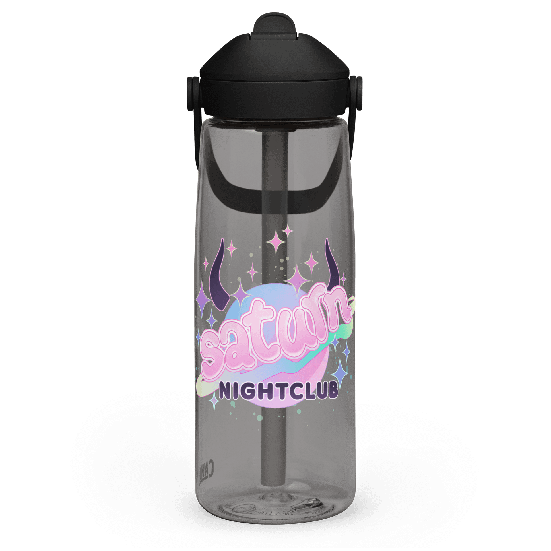 New logo Saturn Nightclub camelback water bottle product image (10)