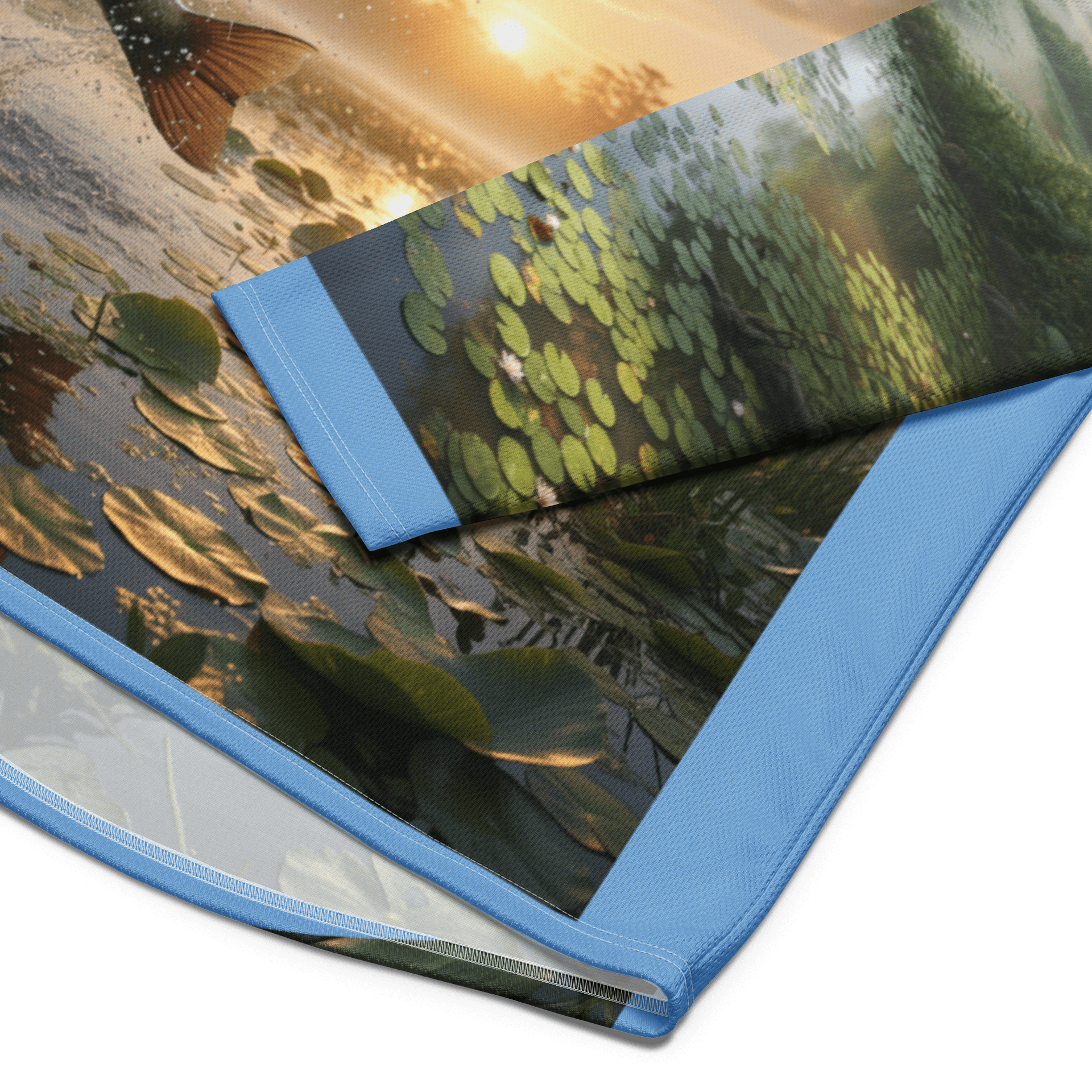 Sunrise Bass Assassin Fishing Jersey - Blue product image (2)