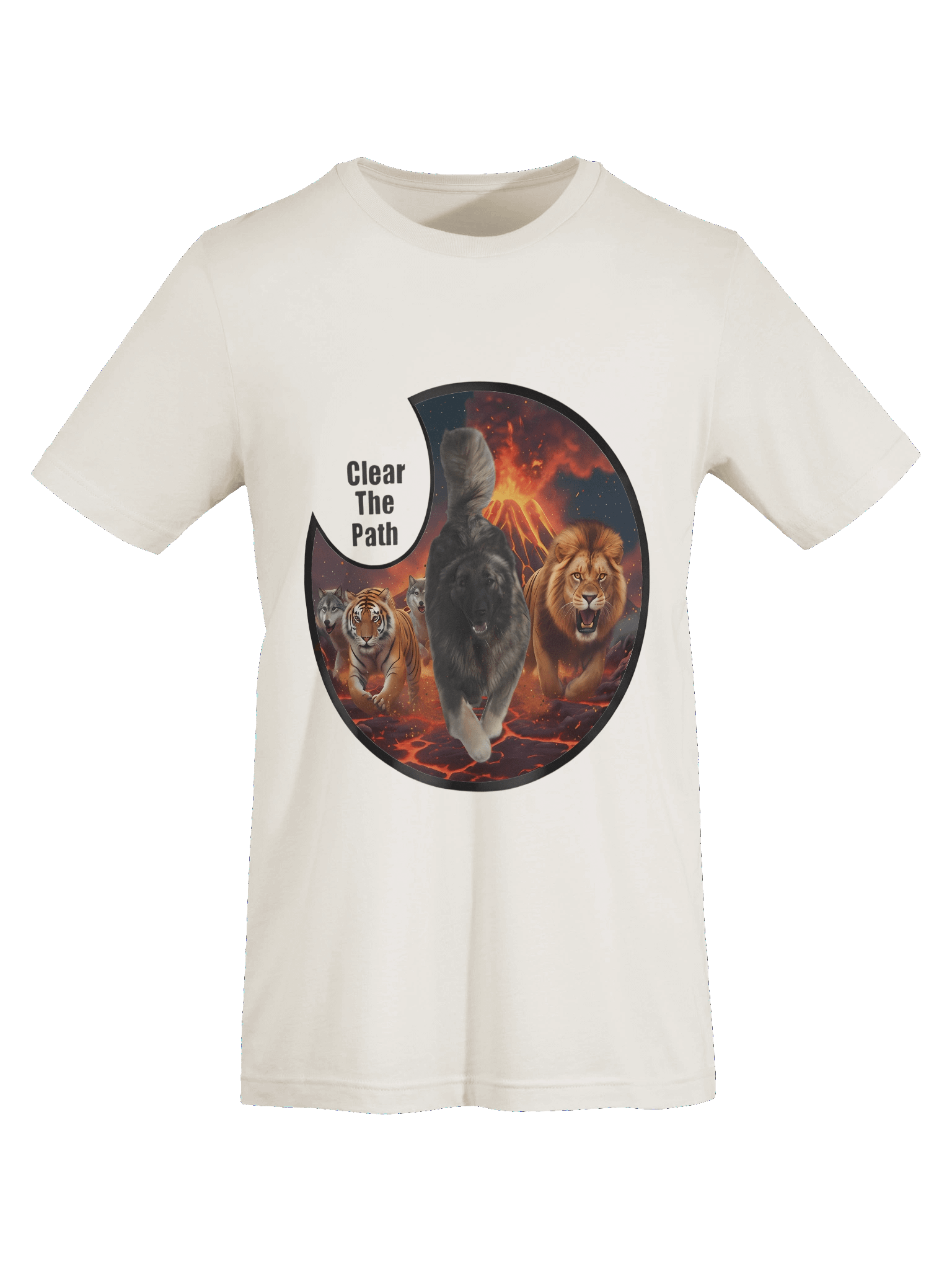 Who Runs The Path? Volcano Dog T-Shirt product image (7)