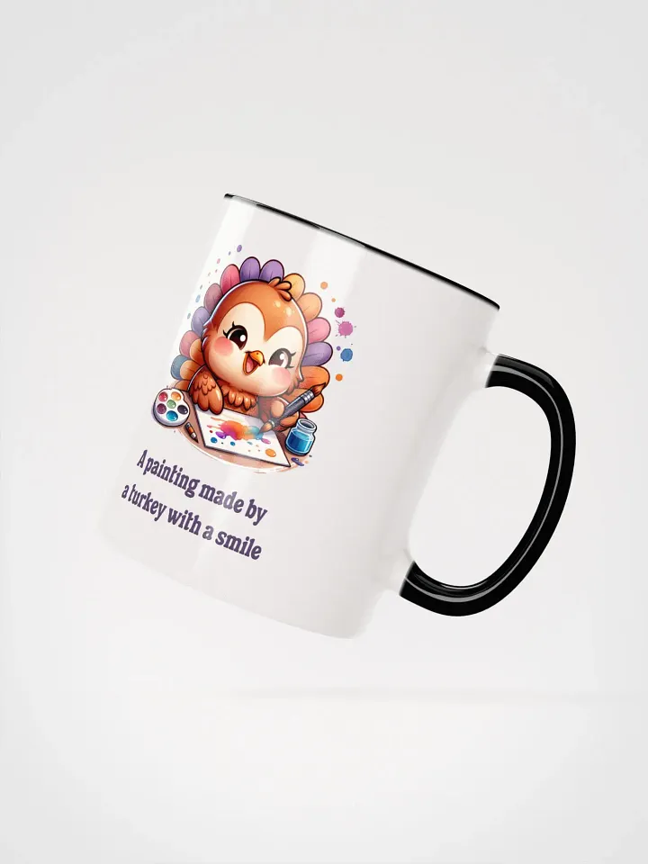 A Painting Made By A Turkey With A Smile Mug product image (5)
