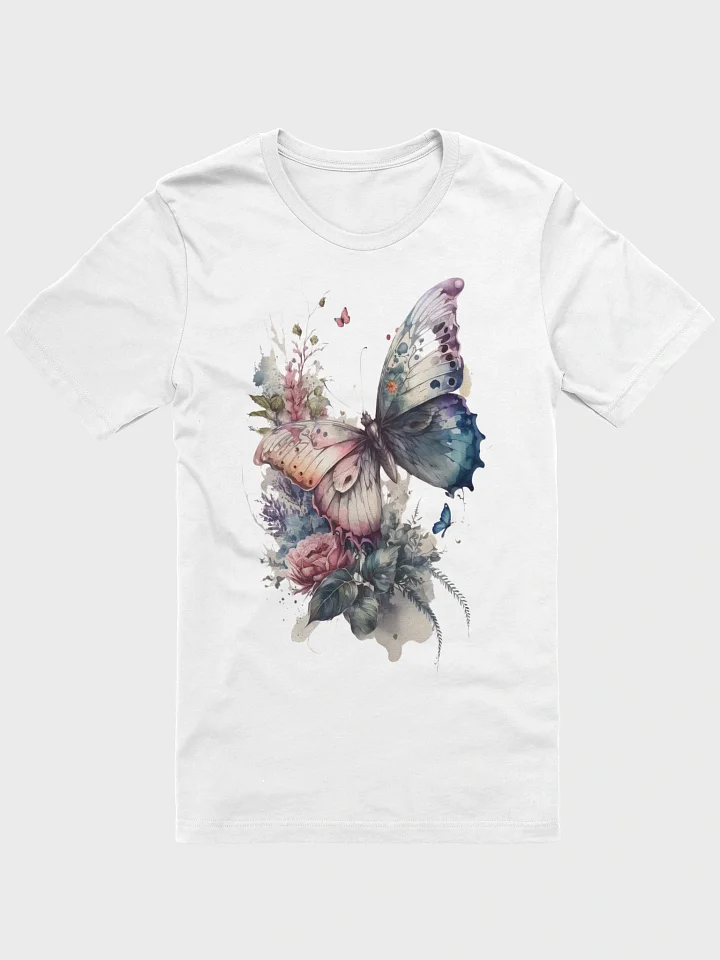 Whimsical Butterfly Watercolor T-Shirt product image (2)
