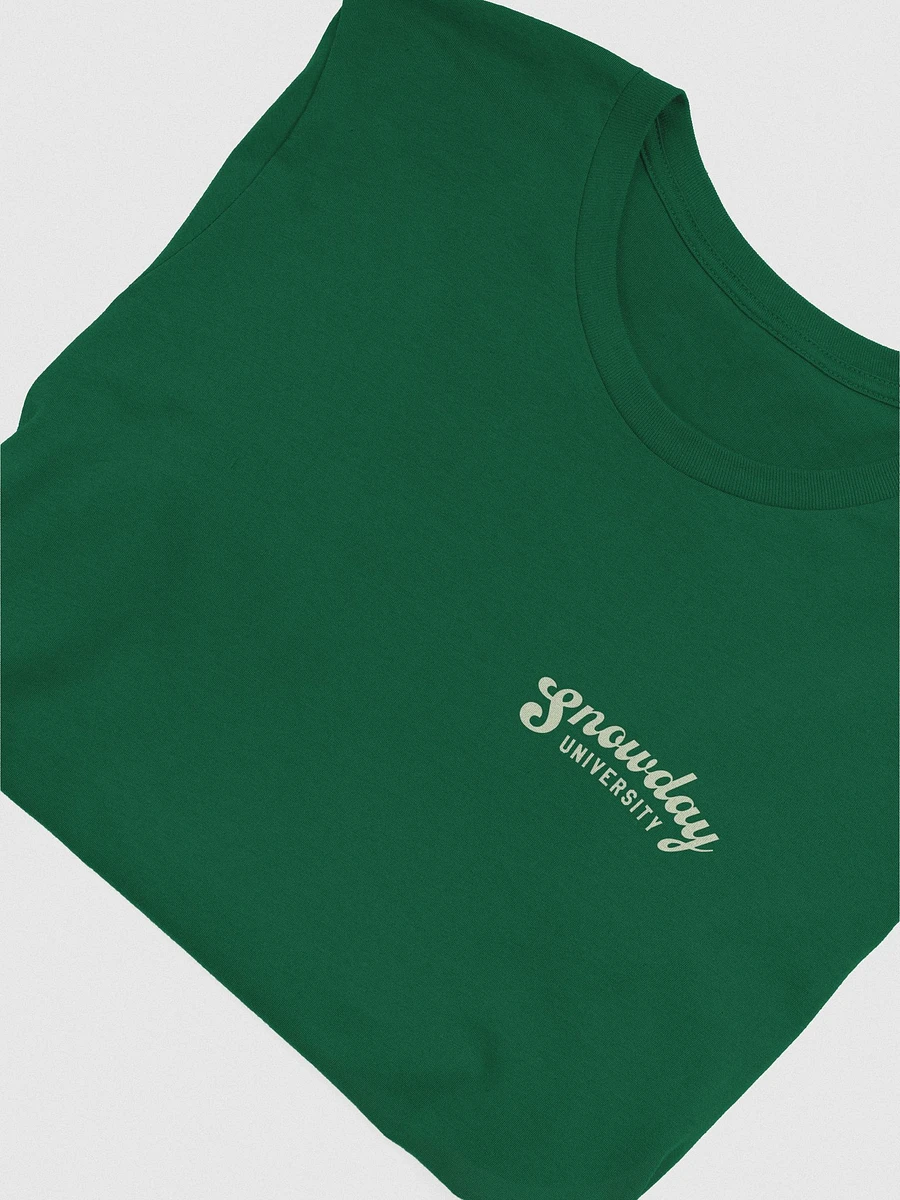 Snowday University t-shirt - green product image (4)