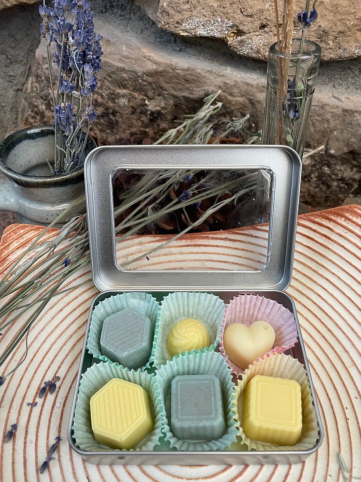 Premium Better Body Butter Bar Minis, Luxurious Lotion Bars, Wax Free - Eco-Friendly, Refillable Gift Ready (6 PACK) product image (1)