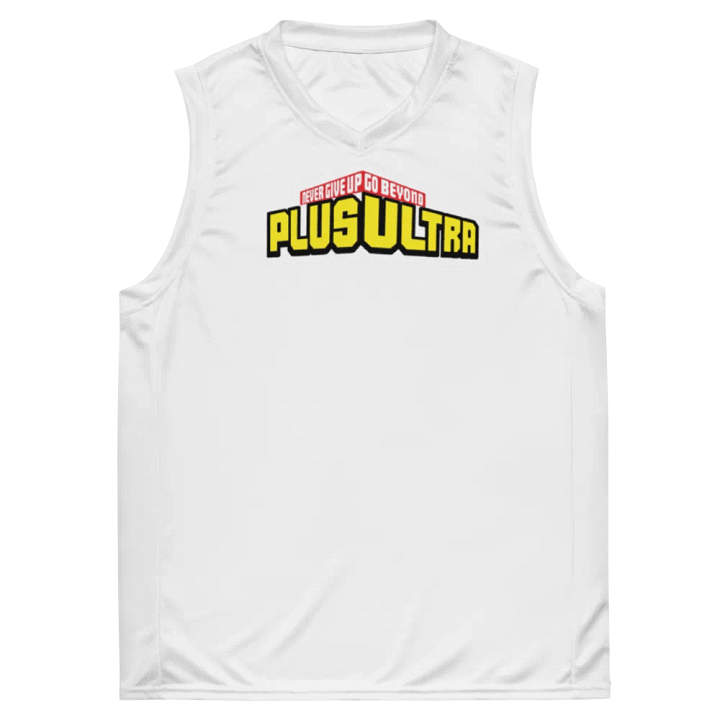 Never Give Up Go Beyond Plus Ultra Basketball Jersey product image (2)