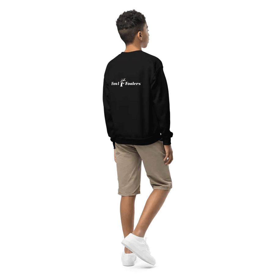 Fowl Foolers Unisex Crew Neck Youth Sweatshirt product image (13)