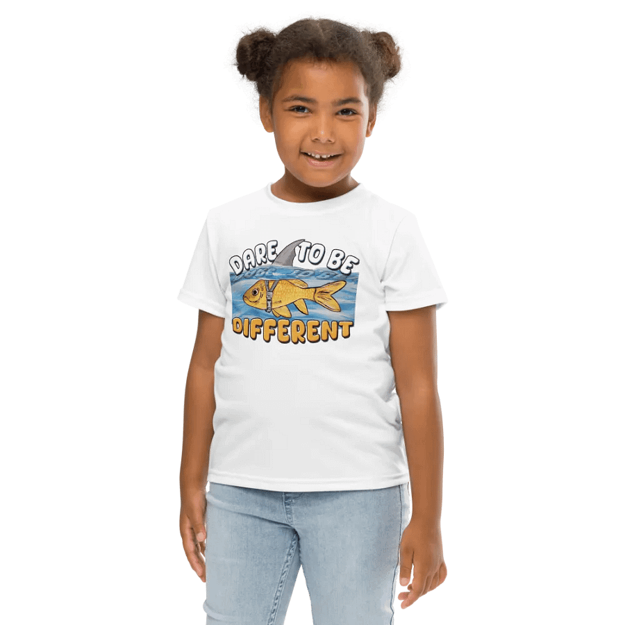 "Dare to be Different" Kids Shirt product image (5)