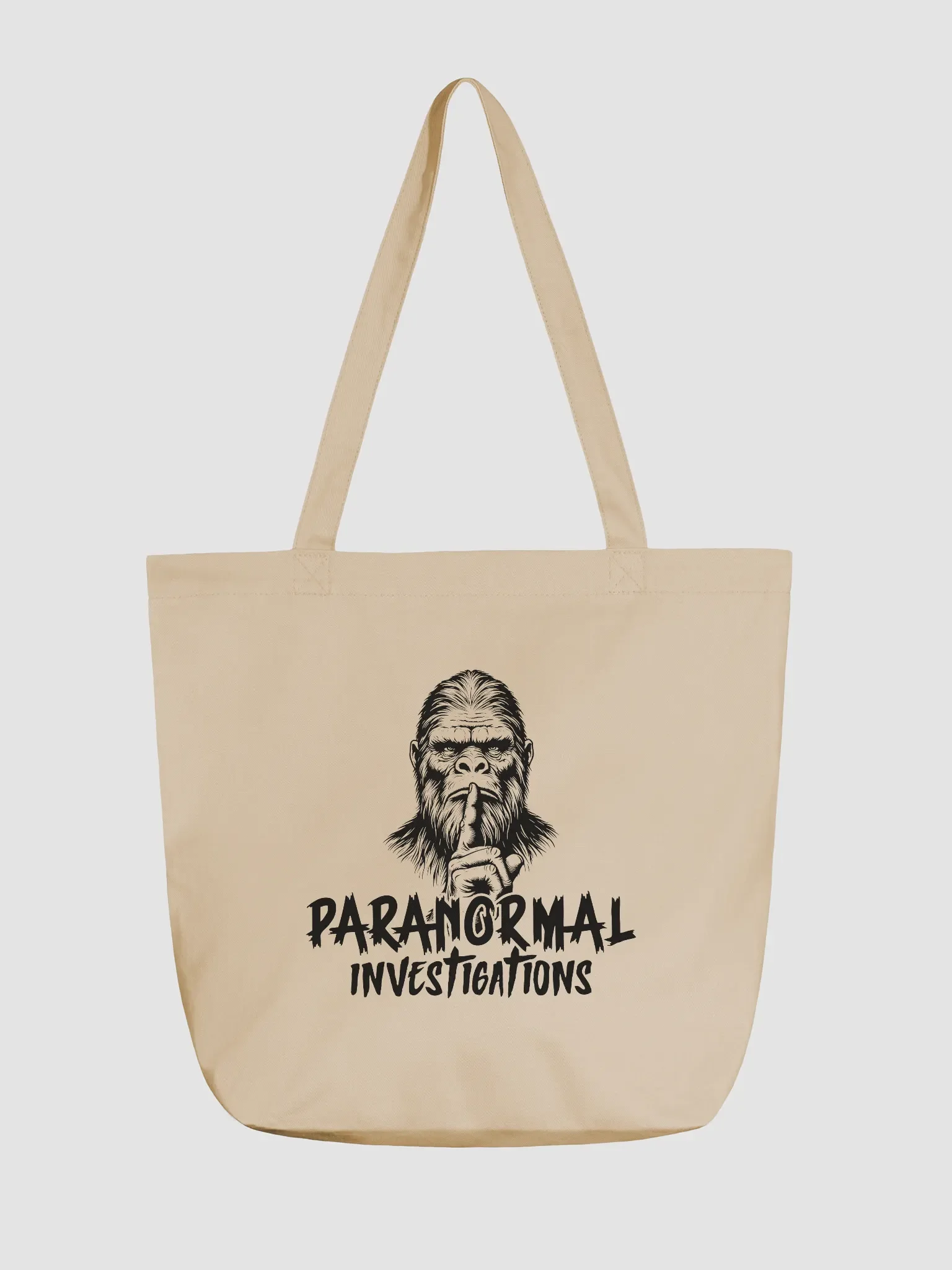 Bigfoot Paranormal Statement Eco Tote product image (1)