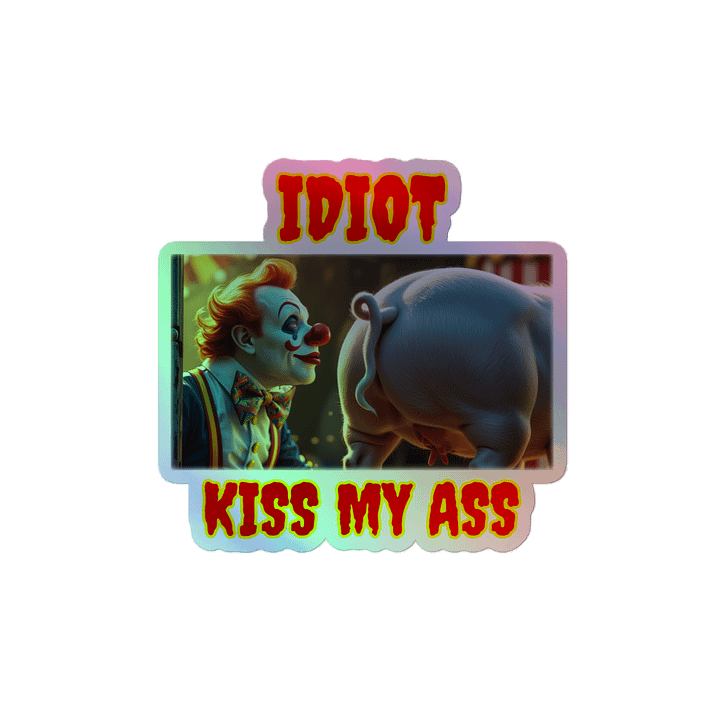 Idiotic Encounter Holographic Sticker Set product image (2)