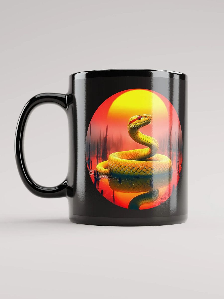 Sunset Serpent Black Mug product image (11)
