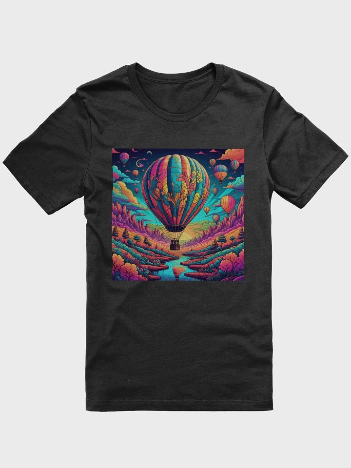 Surreal Skyline Hot Air Balloon T-Shirt product image (1)