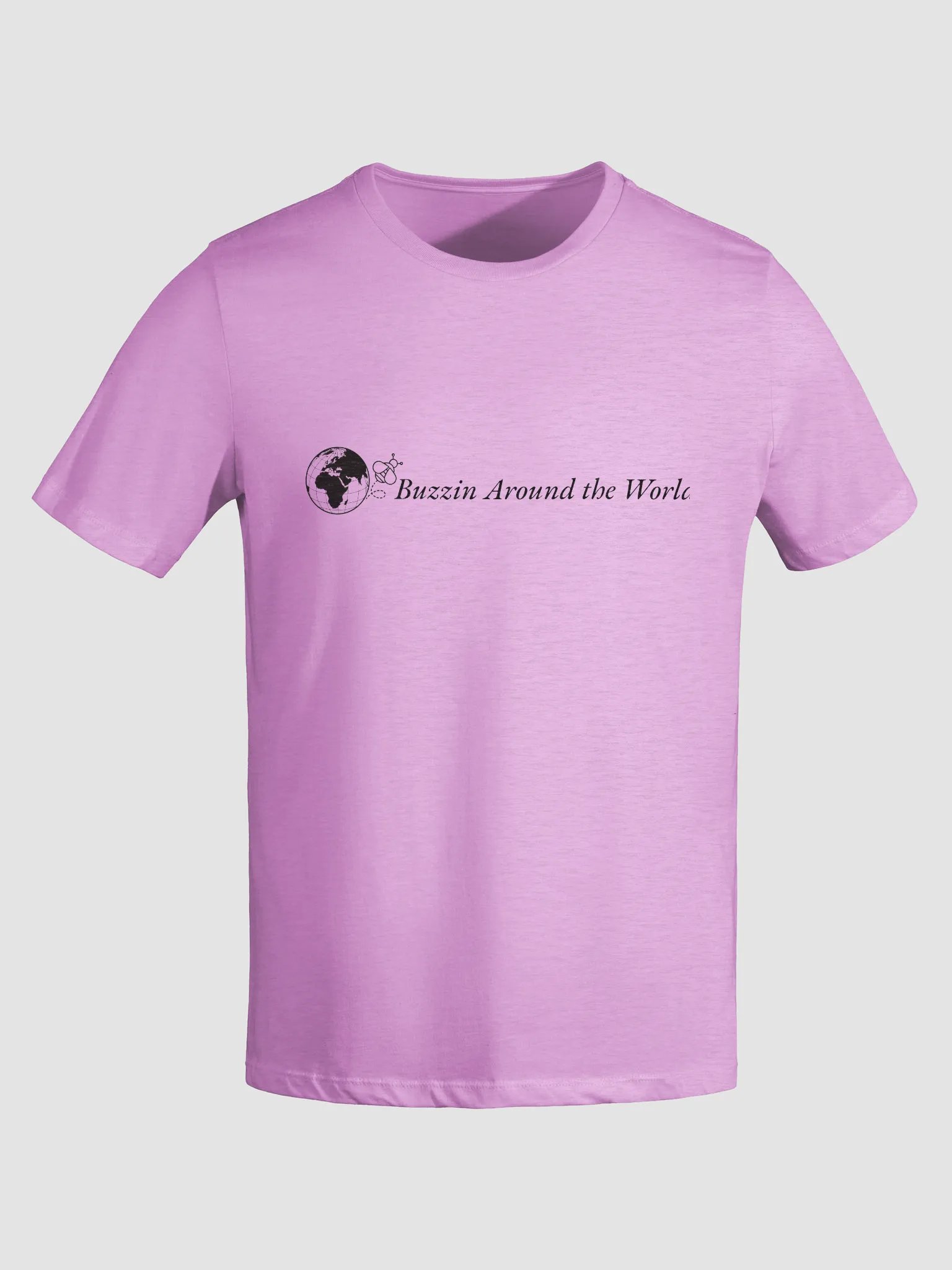 Buzzin Around the World - Pink T-Shirt product image (5)