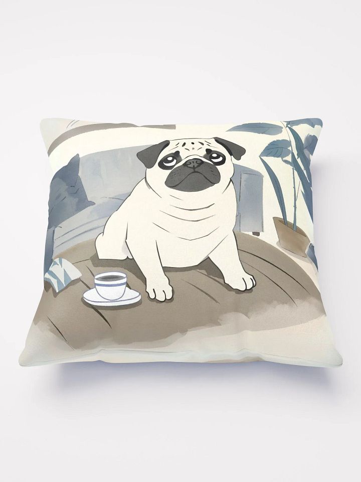Cozy Pug Pillow product image (2)