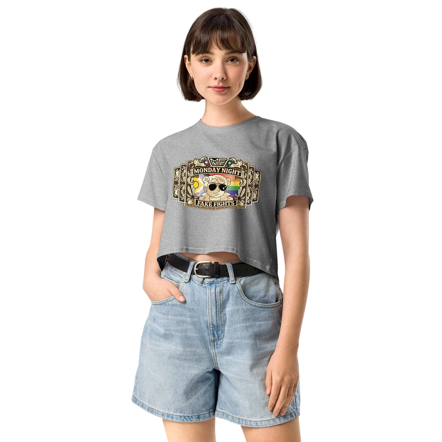 MNFF CHamp Belt Full Color Crop Top T-shirt product image (83)