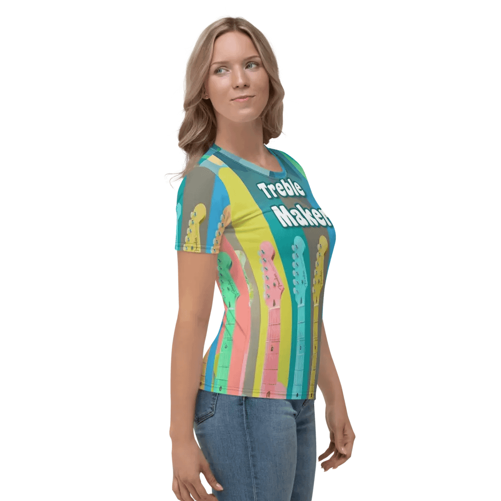 Guitar Treble Maker All Over Print T-shirt product image (4)