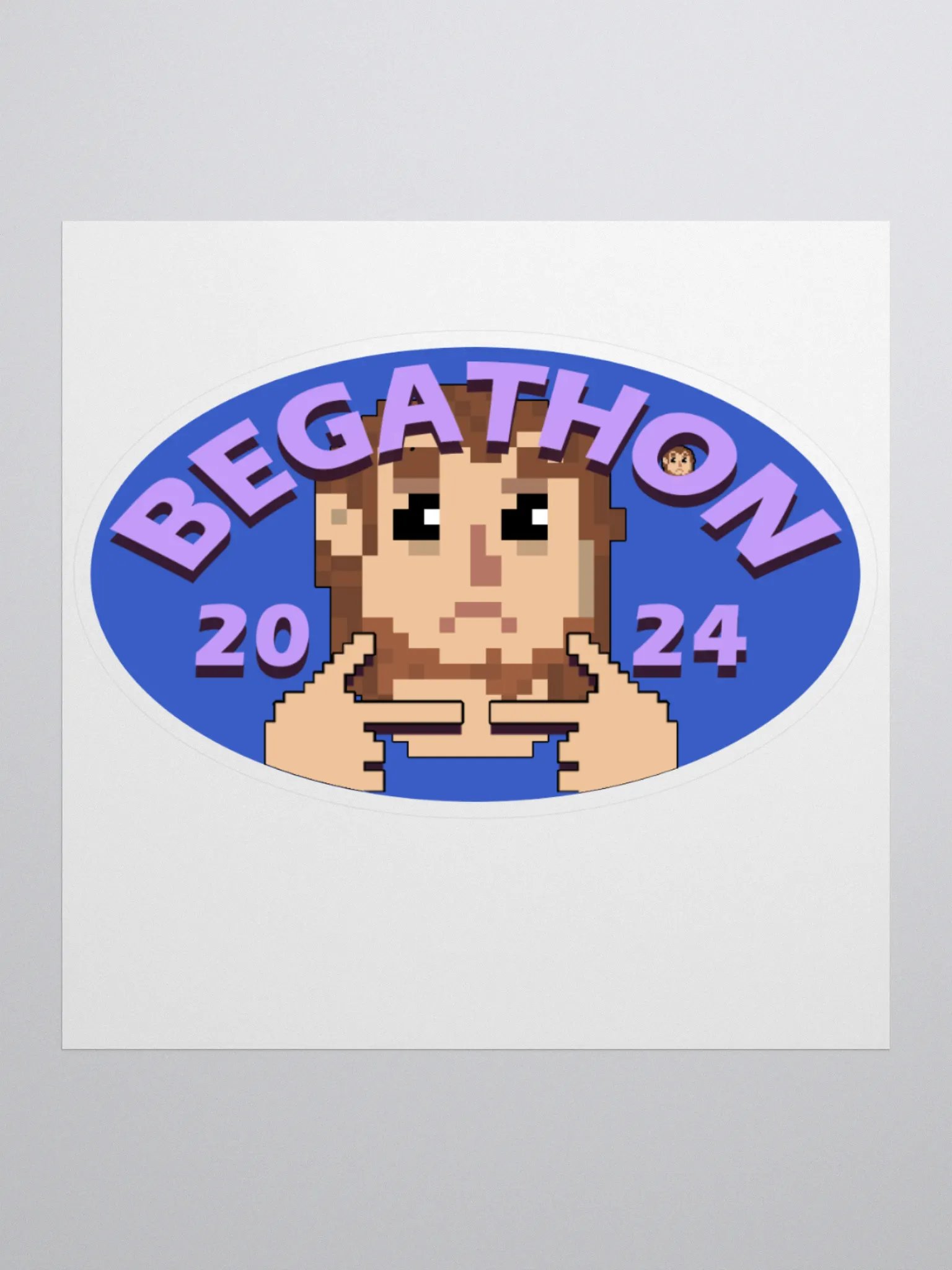 Begathon 2024 Sticker product image (1)