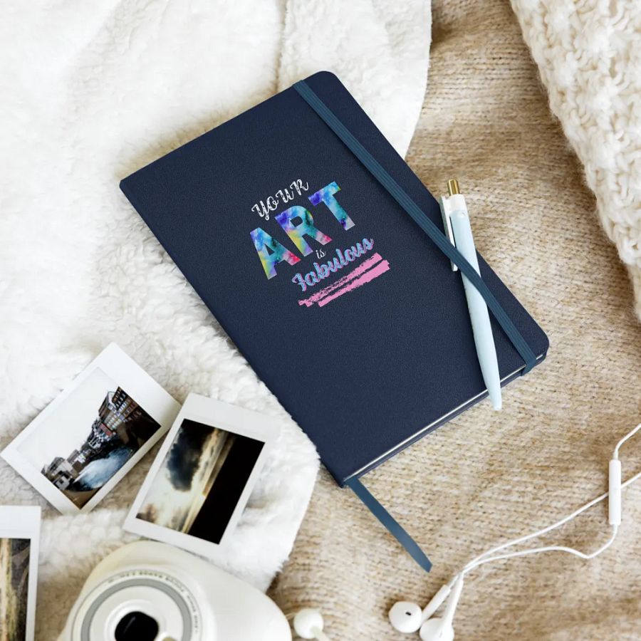 Vibrant Artistic Hardcover Journal for art teachers and art students and arty friends and family product image (10)