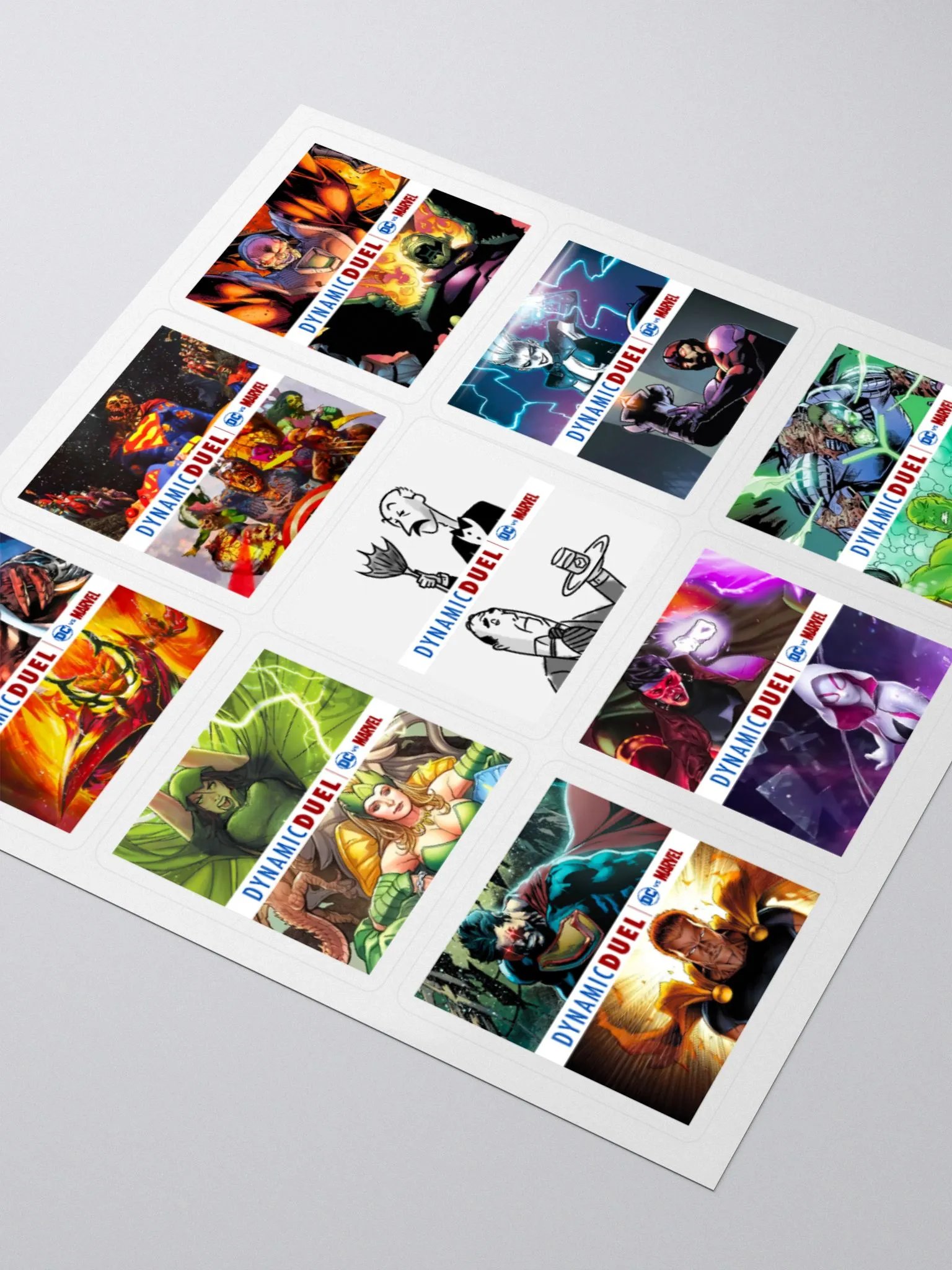 Dynamic Duel Episode Cover Stickers - Series 20 product image (7)