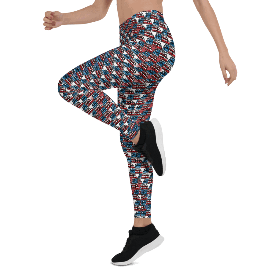 Women's Leggings: Proud American product image (4)