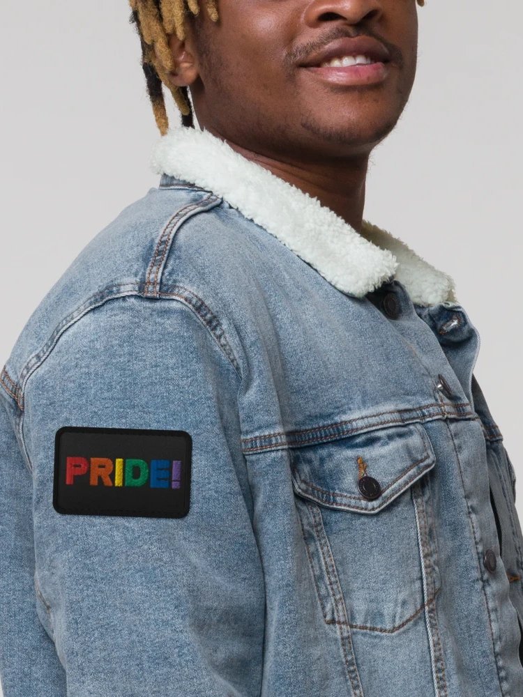 Rainbow Pride Embroidered Patch product image (4)