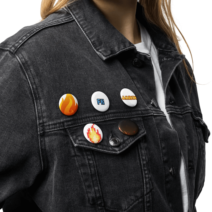 Set of Button Pins product image (12)