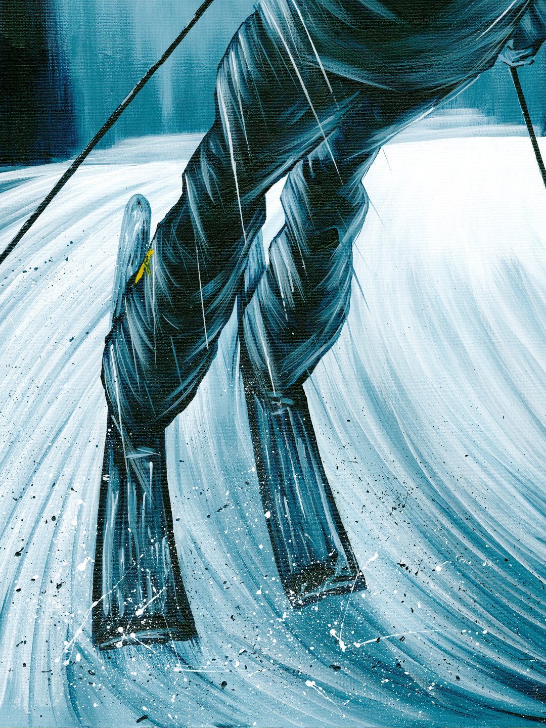 Easy Blue - Original Painting product image (6)