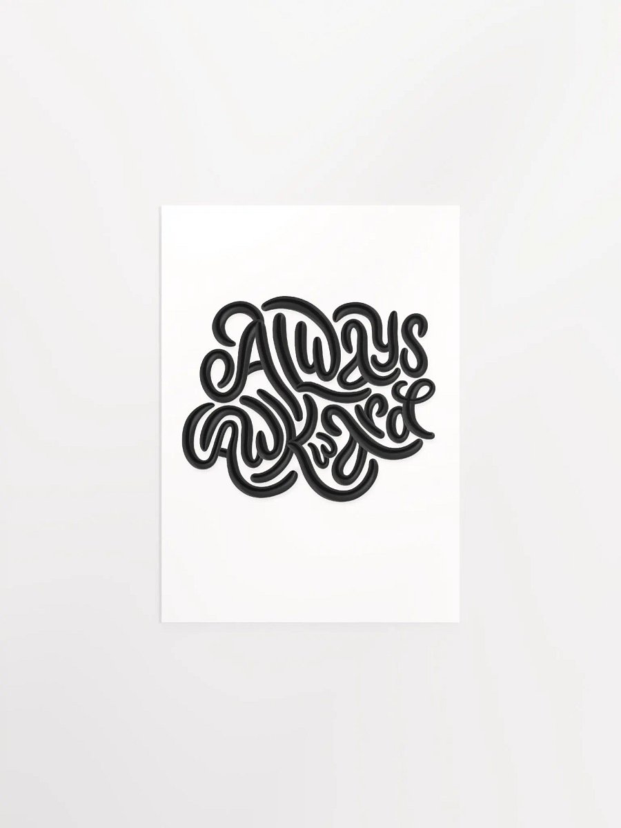 Always Awkward Print product image (2)