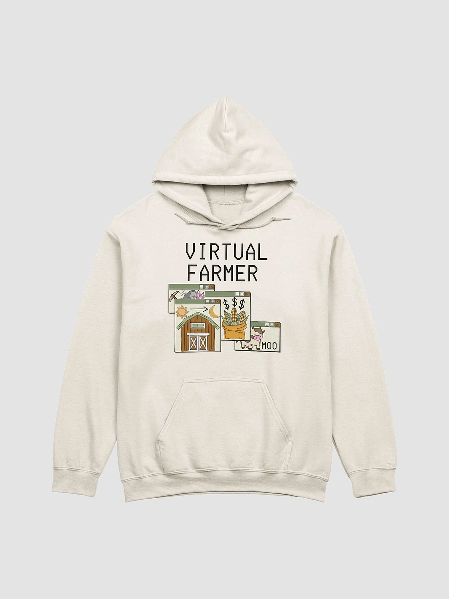 Virtual Farmer Hoodie - Black Text product image (50)
