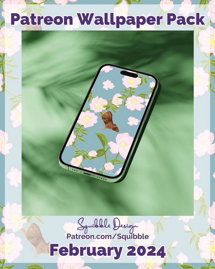 Wallpaper Pack for Members February 2024 product image (1)